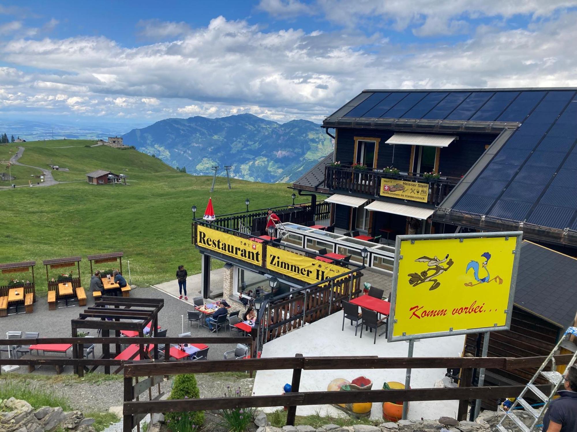 Klewenalp Ausflugs-Ski-Pistenhotel Klewenstock Beckenried Dış mekan fotoğraf