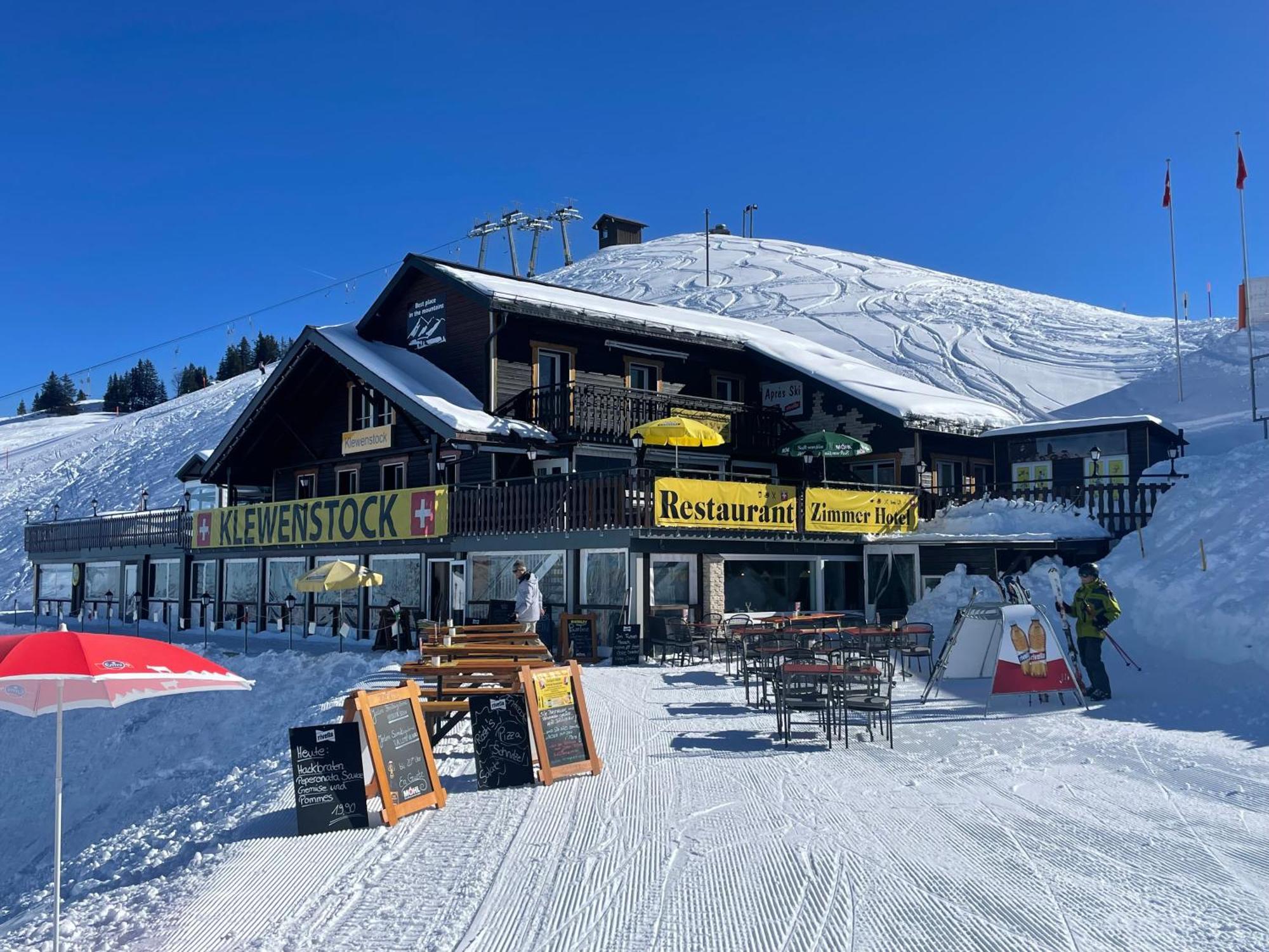 Klewenalp Ausflugs-Ski-Pistenhotel Klewenstock Beckenried Dış mekan fotoğraf